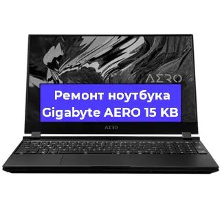 Чистка от пыли и замена термопасты на ноутбуке Gigabyte AERO 15 KB в Челябинске